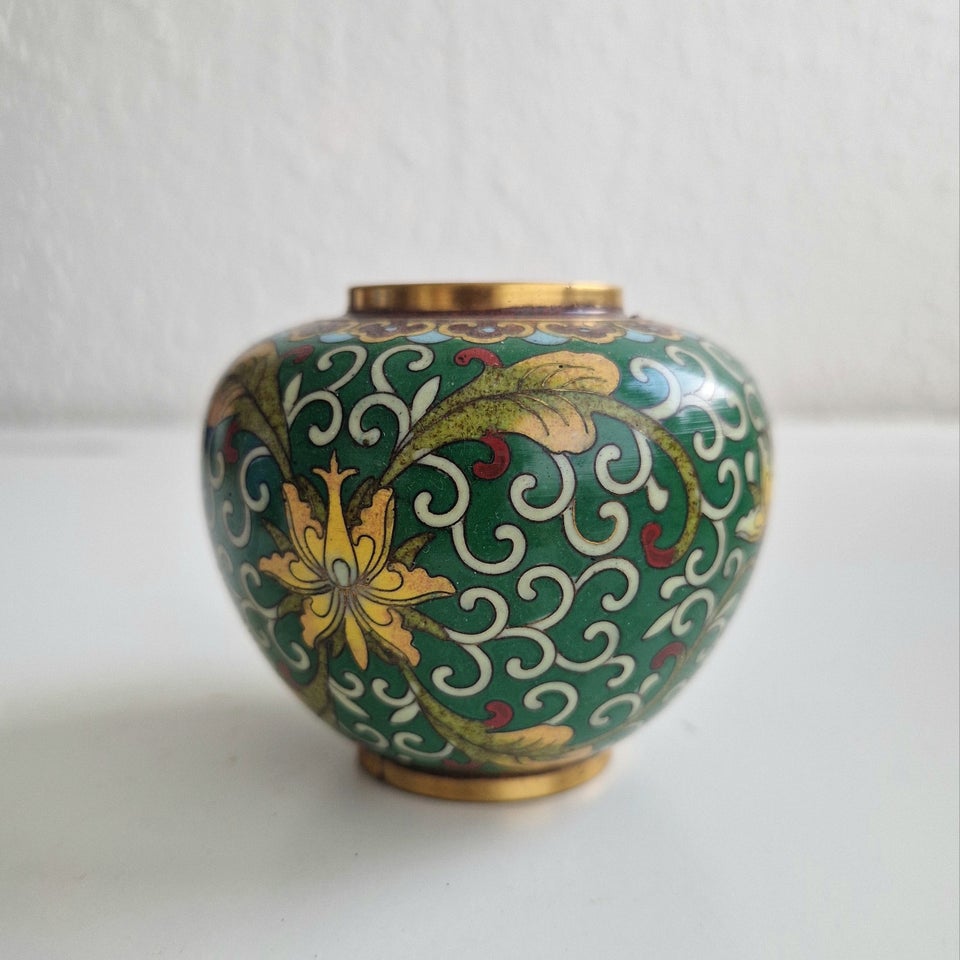 Cloisonne vase