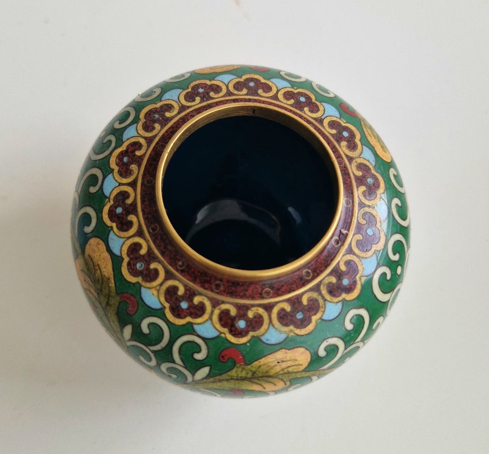 Cloisonne vase