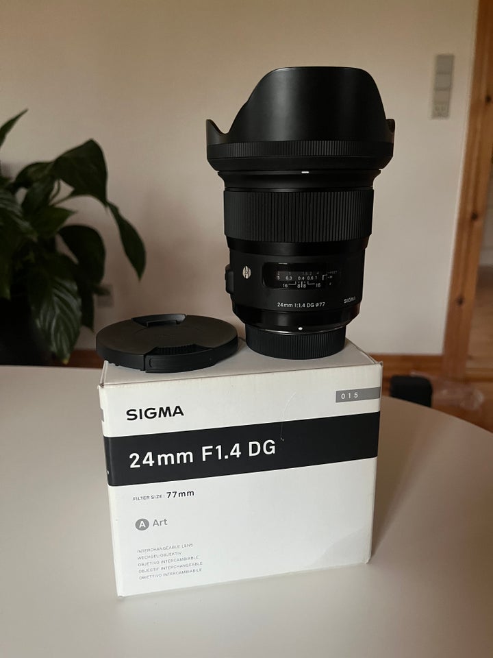 Vidvinkel objektiv, Sigma, 24mm