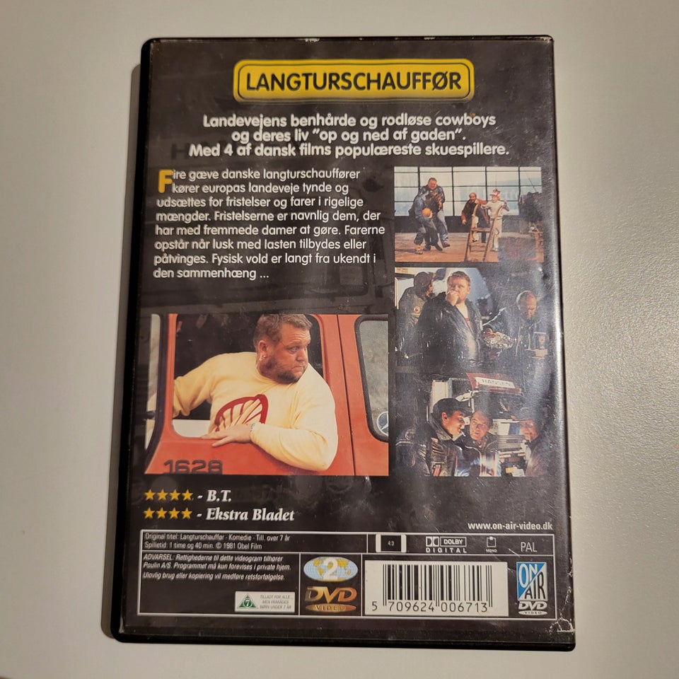 Langturschauffør, DVD,