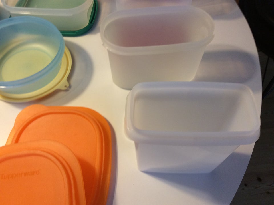 Plastik Bøtter Tupperware