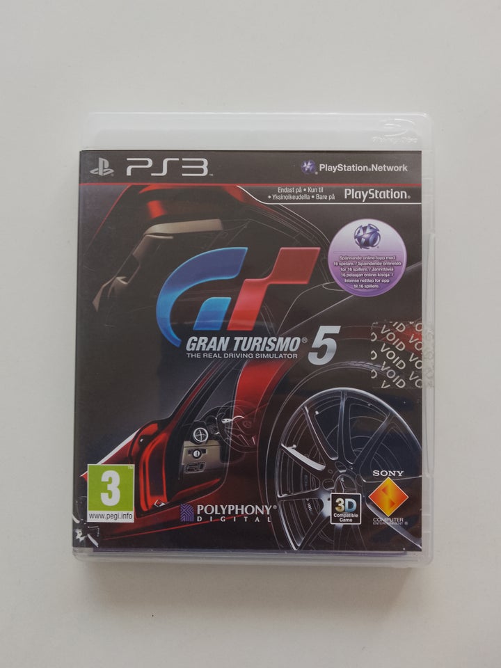 Gran turismo 5, PS3