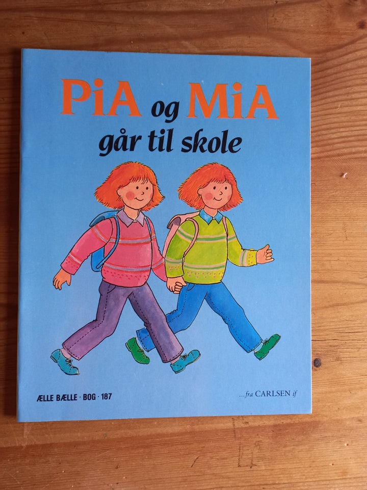 Ælle bælle bog nr 187 Pia og Mia går