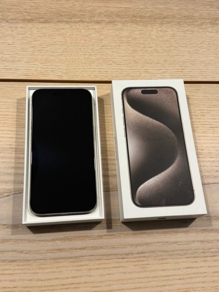 iPhone 15 Pro, 128 GB, grå