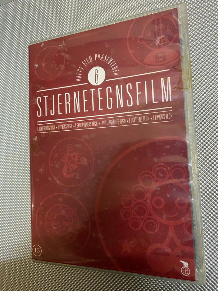 Stjernetegnsfilm , 6 stk., DVD