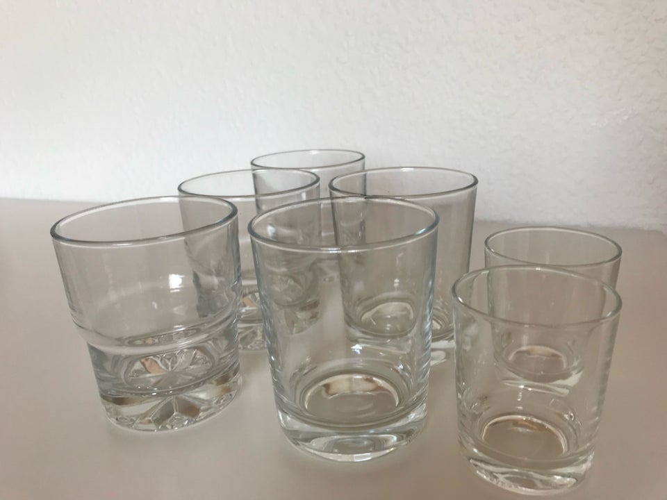 Glas, 7 drikkeglas , 7 stk.