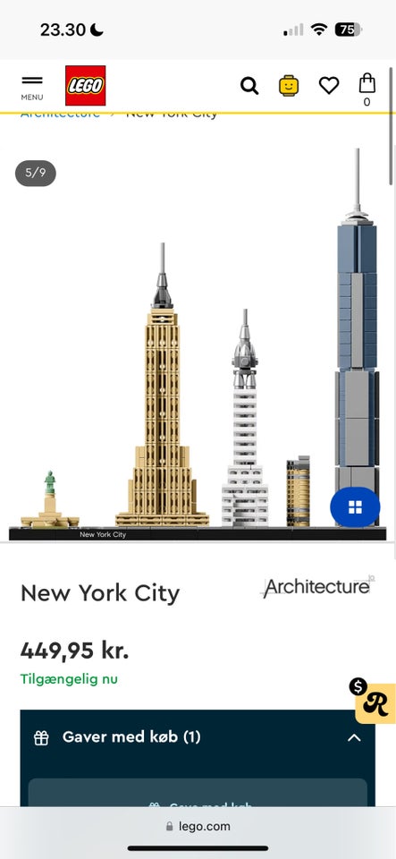 Lego Architecture 21028 New York