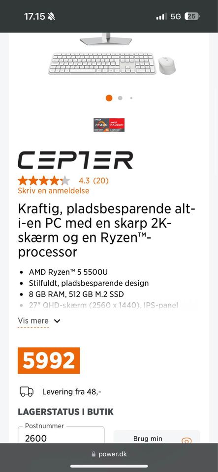 Cepter Fusion Stationær, Rasmus