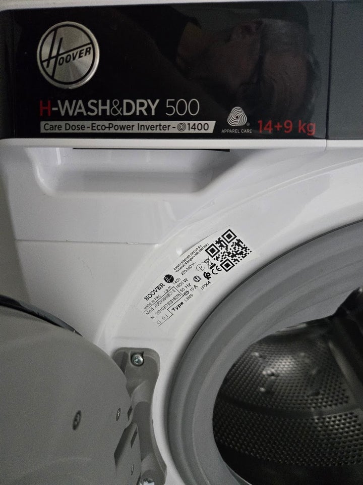 Hoover vaskemaskine, WASHDRY