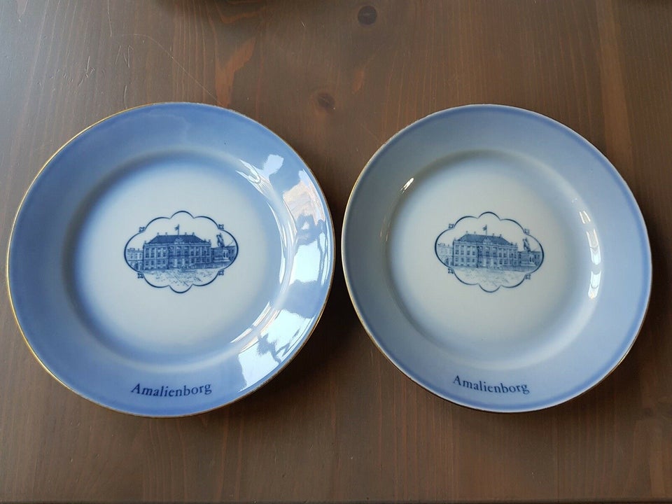 Porcelæn Kagetallerkner