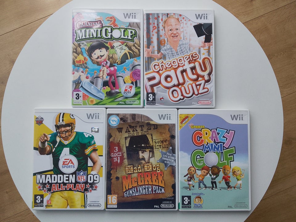 9 spil, Nintendo Wii