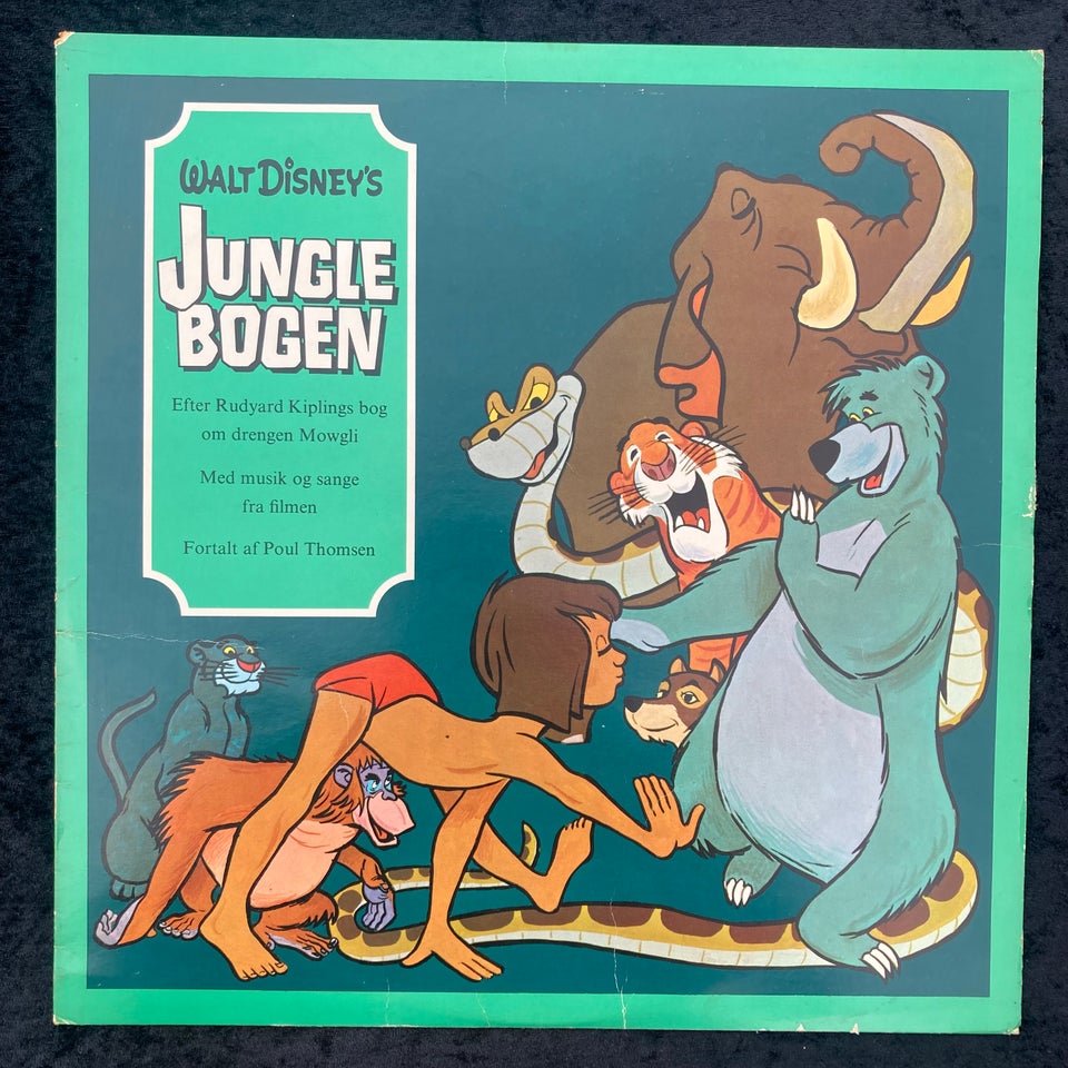 LP, Walt Disney, Junglebogen