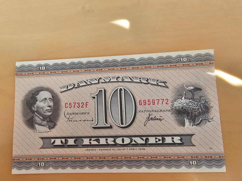 Danmark sedler 10