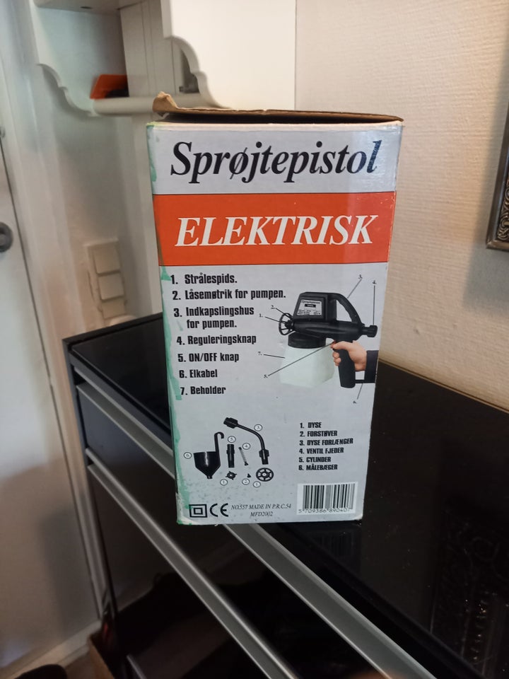 Sprøjtepistol, Tooll maan, 1 liter