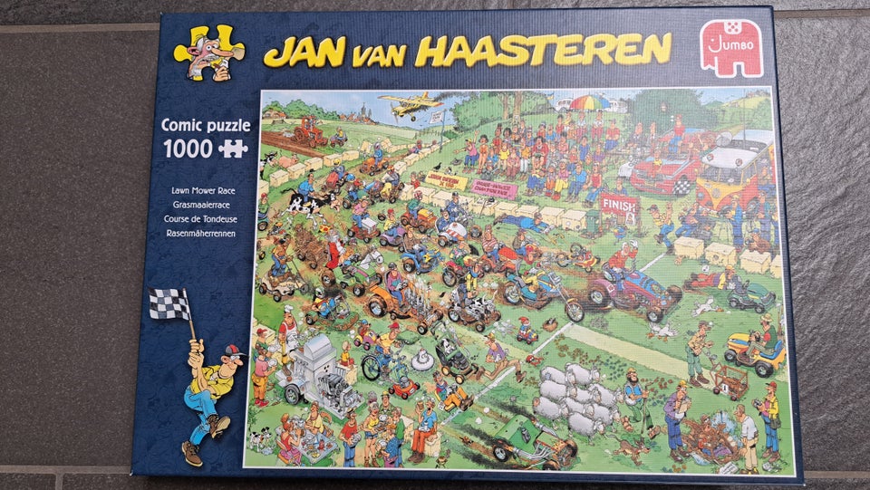 Lawn Mower Race, Jan van haasteren ,