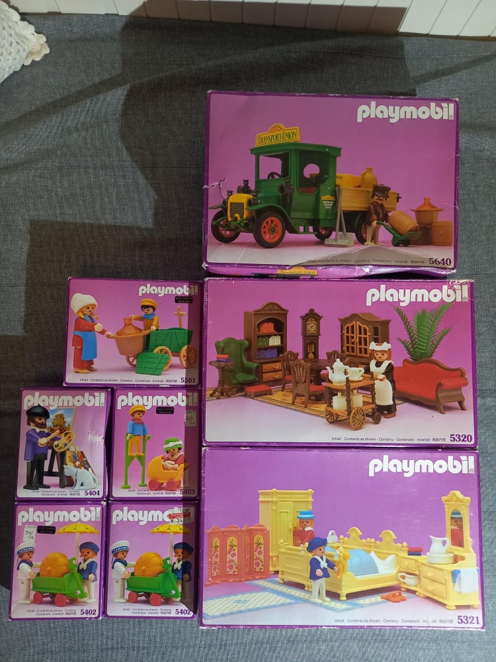 Playmobil, Uåbnet Playmobil