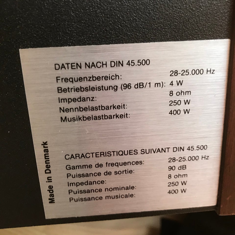 Højttaler, Dynaudio, Msp330