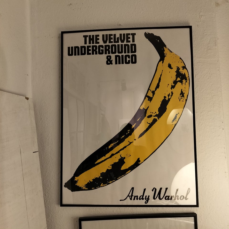 Plakat, Andy Warhol, motiv: Banan