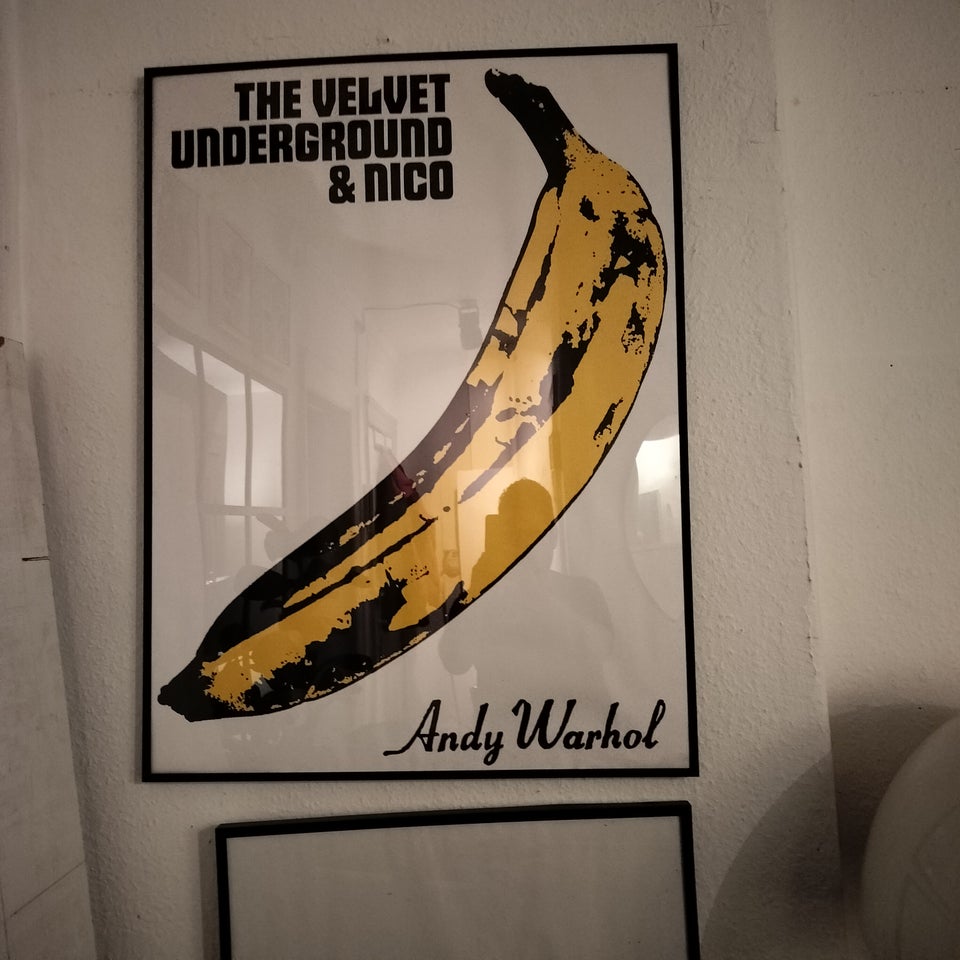 Plakat, Andy Warhol, motiv: Banan