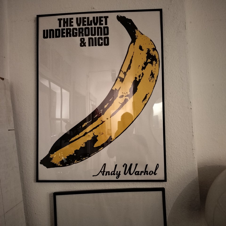 Plakat, Andy Warhol, motiv: Banan