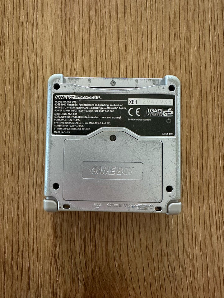 Nintendo Gameboy advance SP,