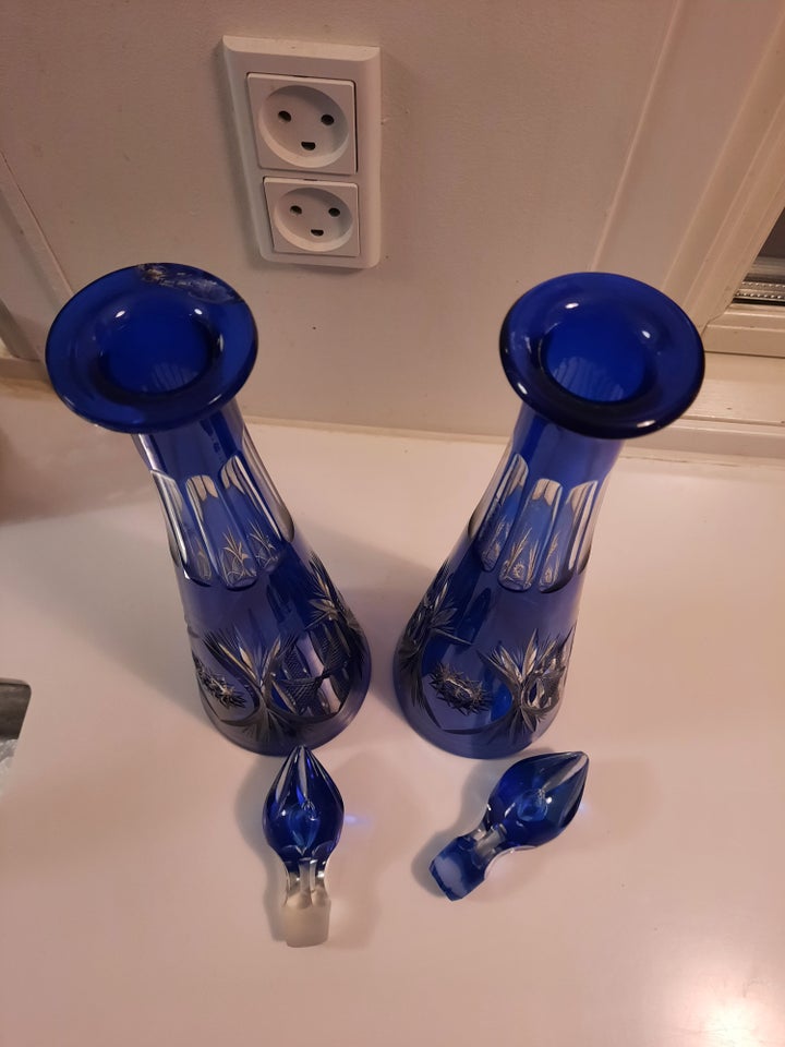 Glas, Karafler, Bøhmisk krystal