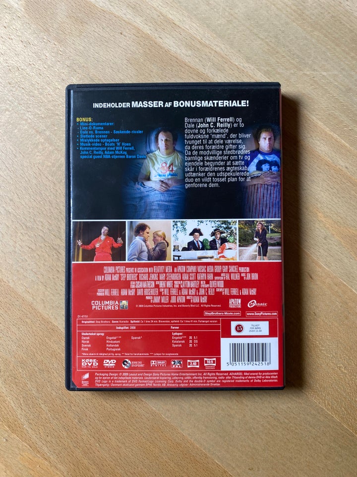 Step Brothers (2008), DVD, komedie