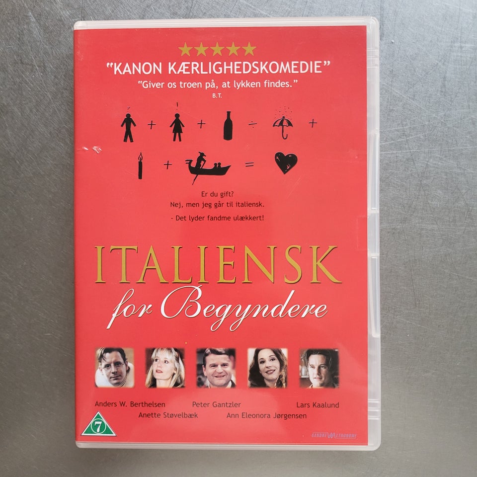 Italiensk for begyndere, DVD,