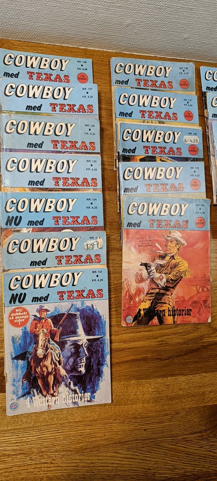 Cowboy med Texas, Tegneserie