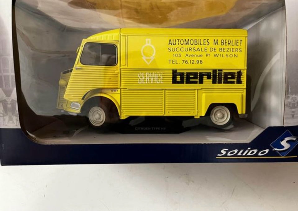 Modelbil, Solide Citroën HY, skala