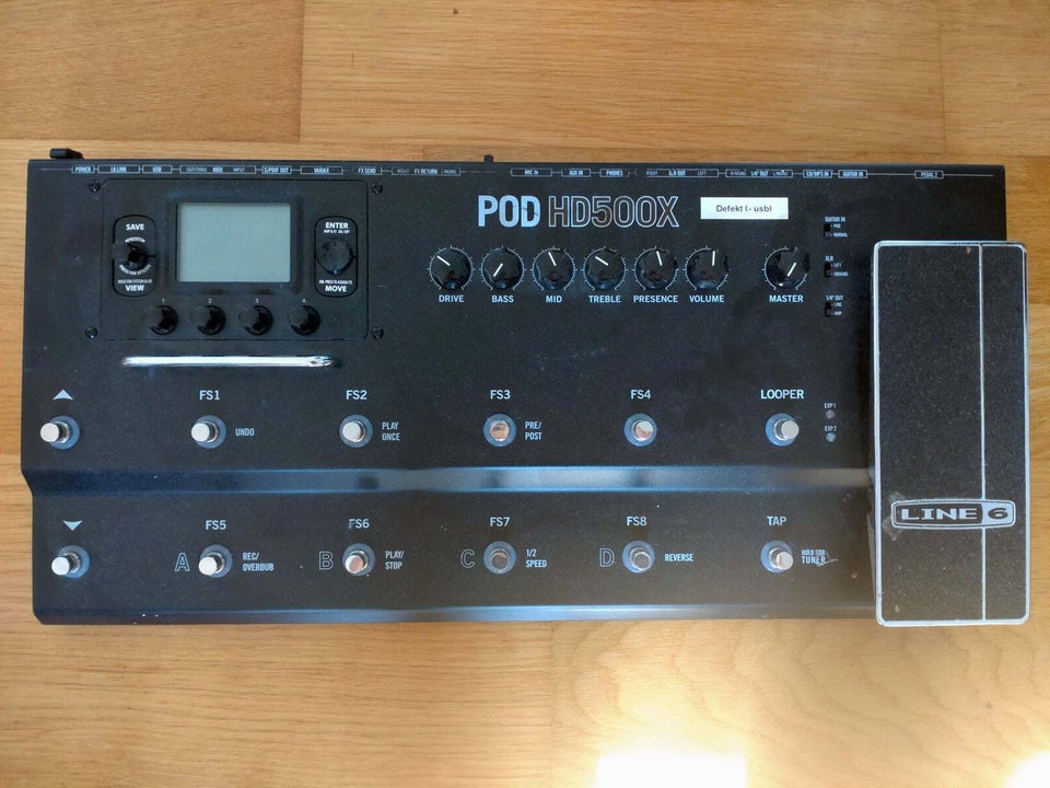 Pod HD500X, Line 6