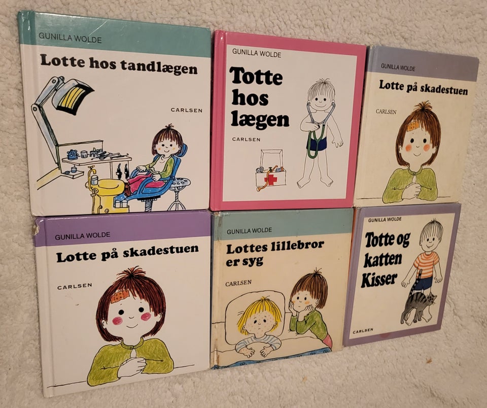 Totte og Lotte bøger, Gunilla Wolde