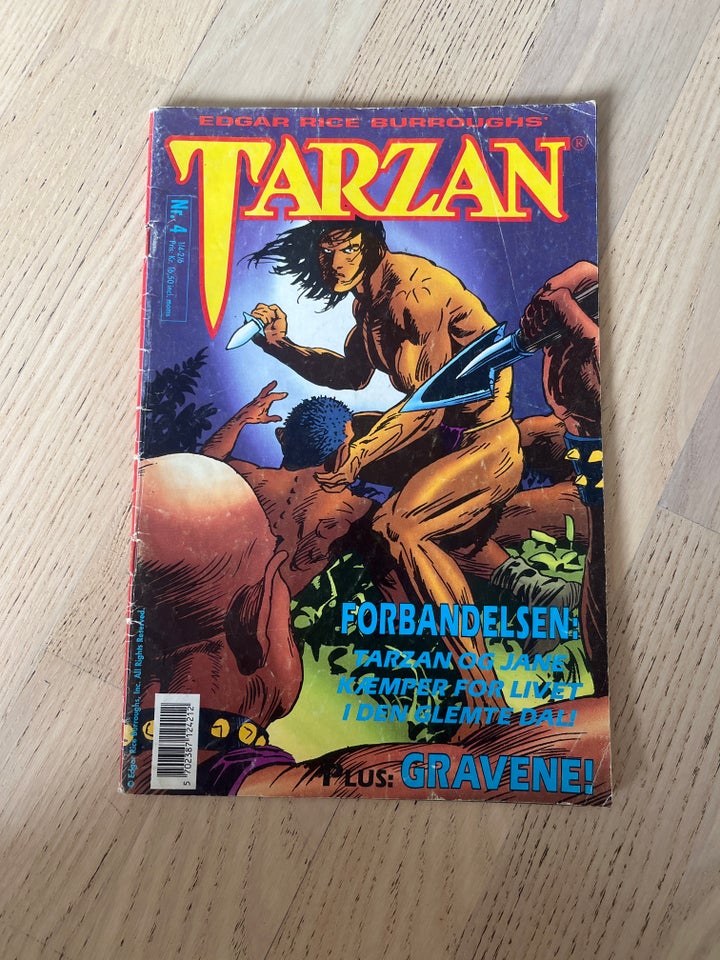 Tarzan nr 4, Tegneserie