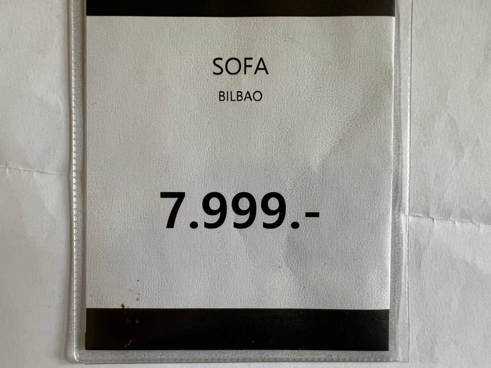 Sofa, læder, 2 pers.