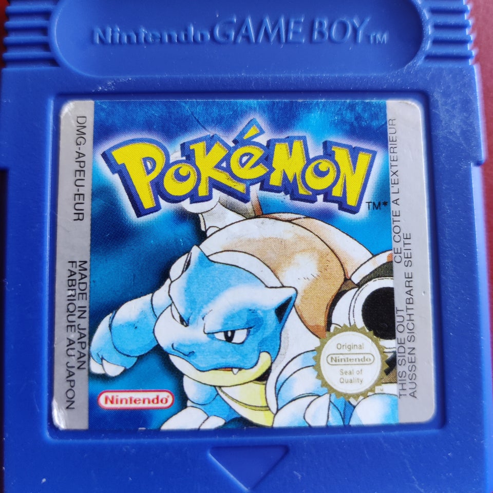 Pokemon blå, Gameboy