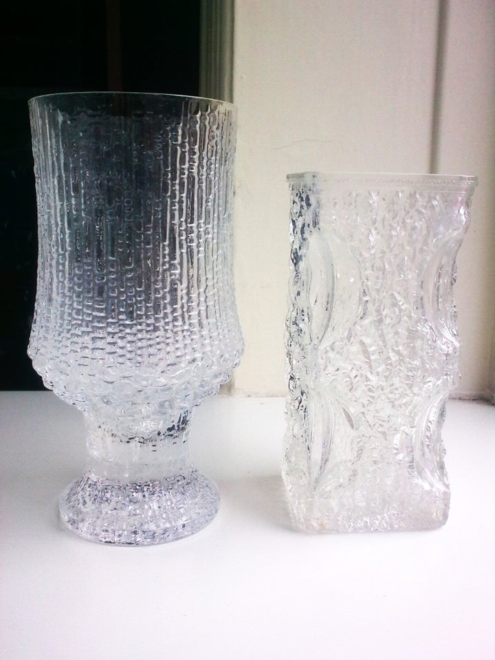 Glas Struktur is glas vase RETRO