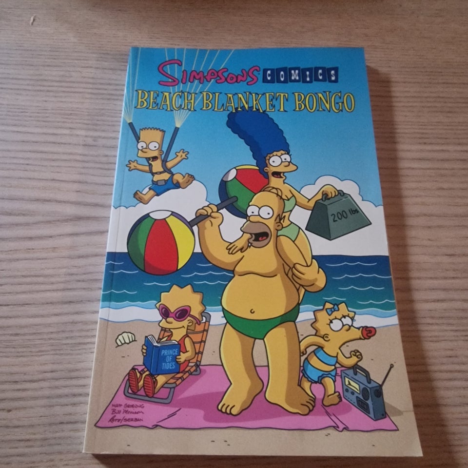 Simpsons Comics beach blanket