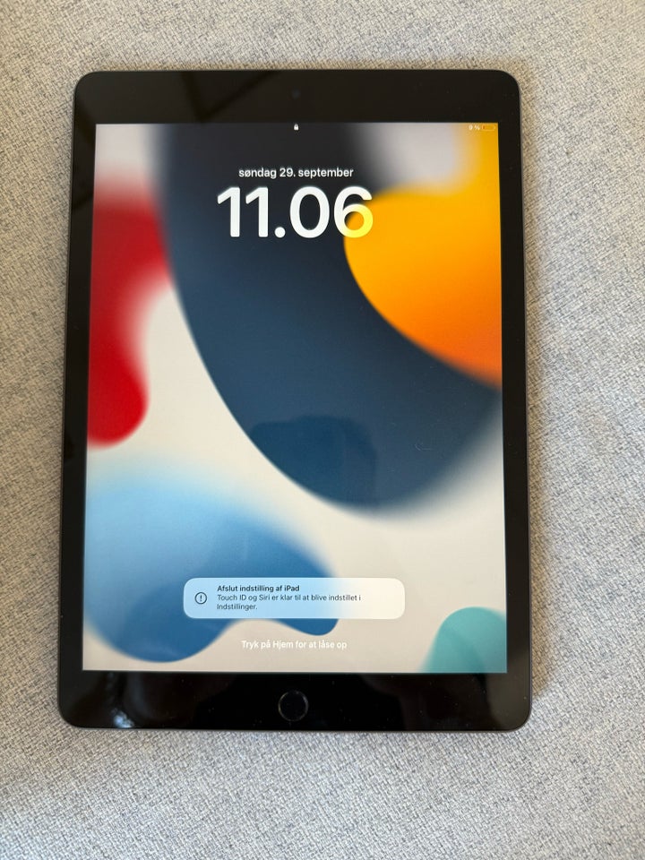 iPad 9, 64 GB, sort