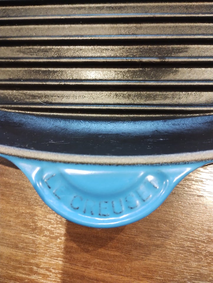 Le Creuset stegepande og emaljet