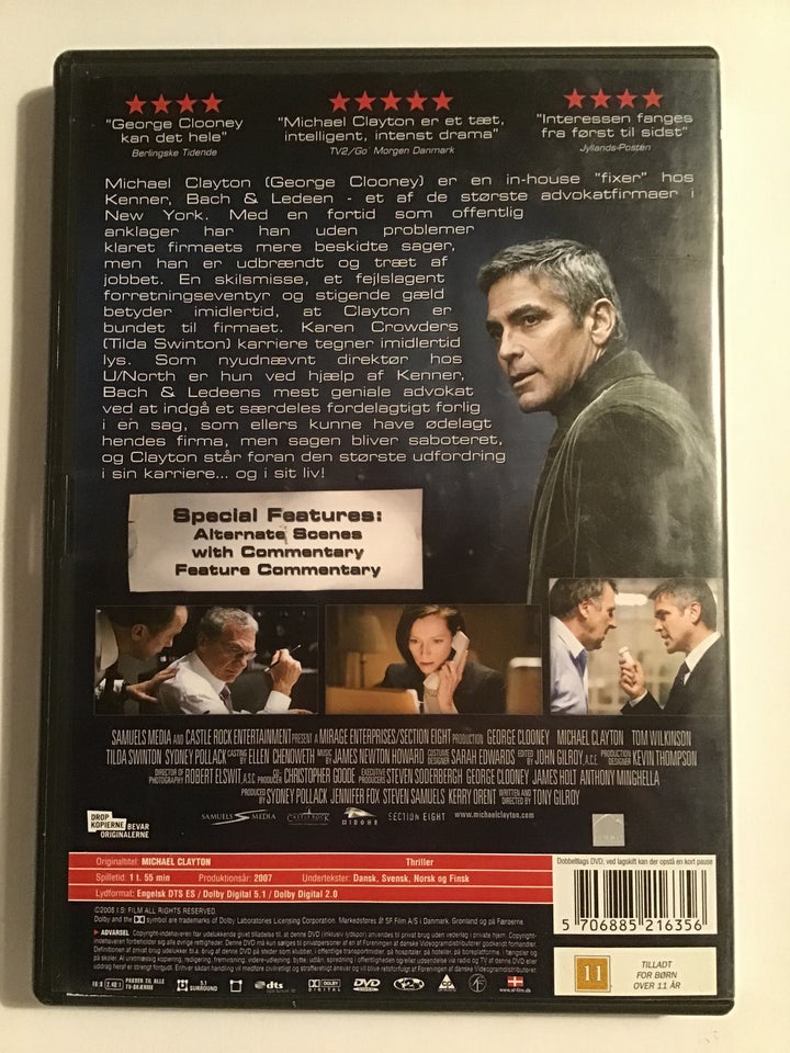 MICHAEL CLAYTON (2007),