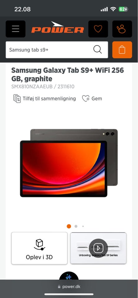 Samsung Samsung Galaxy tab S9+