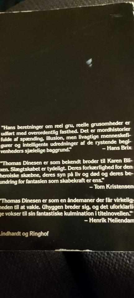 Syrenbusken, Thomas Dinesen,