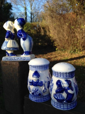 Gammelt hollandsk porcelæn