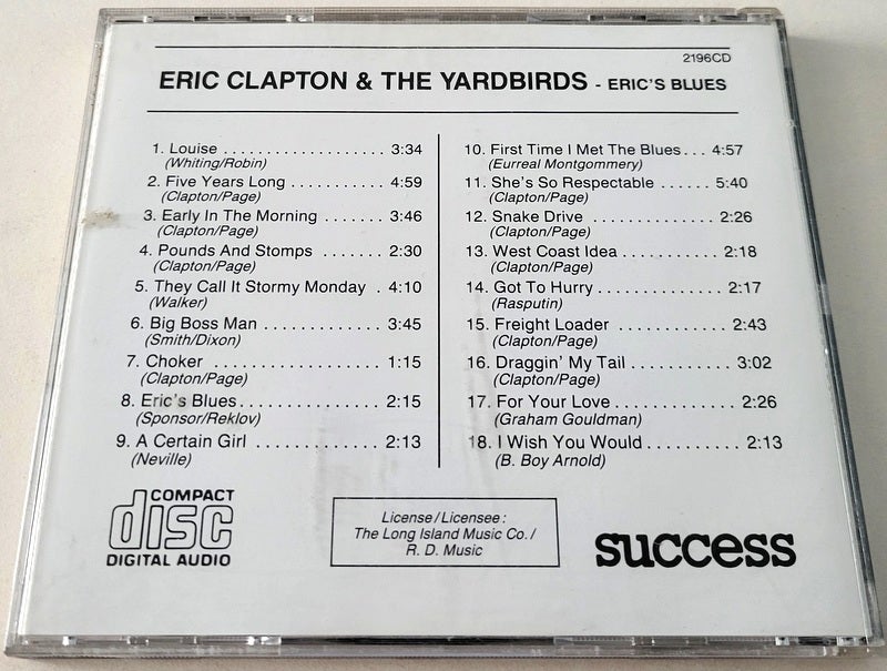 Eric Clapton  the Yardbirds: