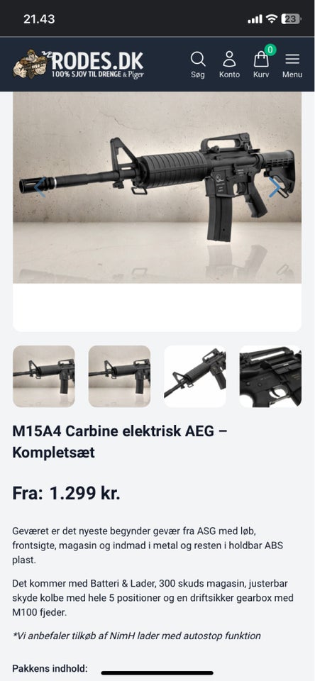 Andet legetøj Airsoft Guns til