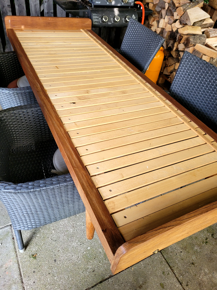 Daybed fra 50'eren, Teak fineer