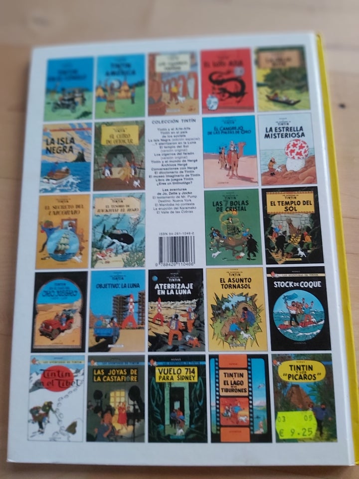 Tegneserier, Tintin med spansk