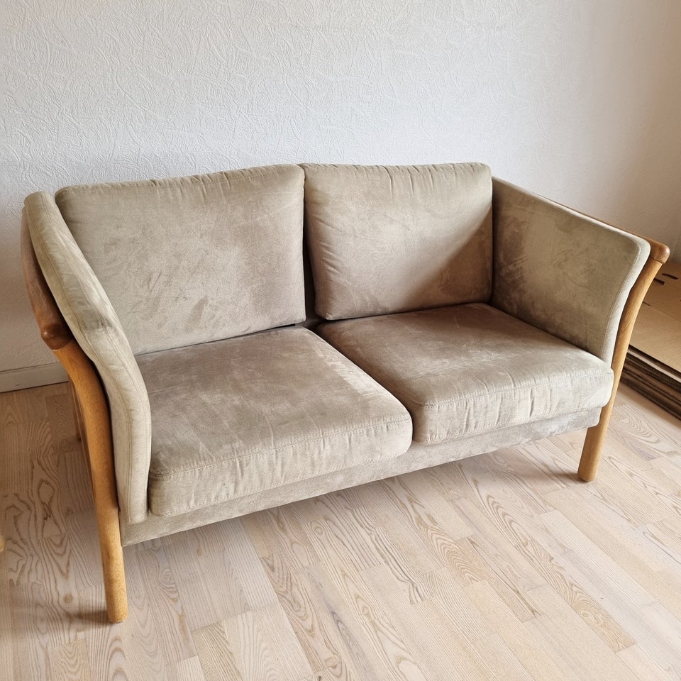 Sofa, træ, 2 pers.