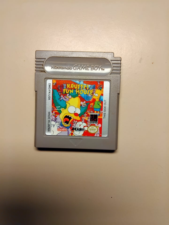 Krusty's Fun House, Gameboy