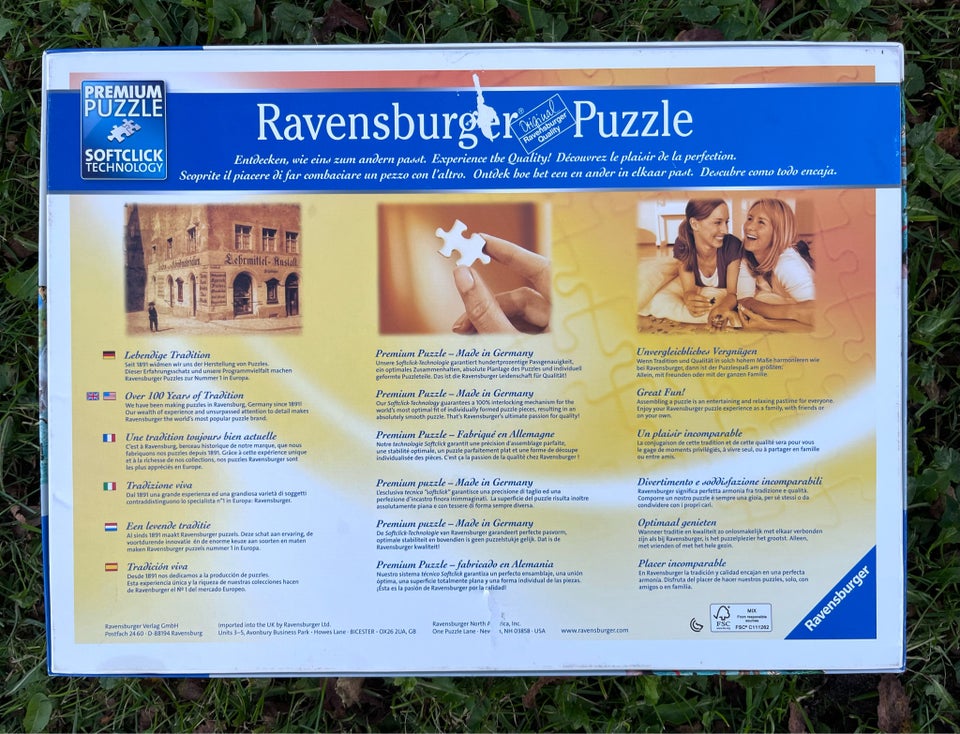 Puslespil, Ravensburger Puzzle